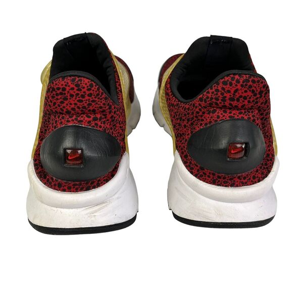 Nike Sock Dart QS Safari Sneaker Shoe Mens Size 11 Red & Black 942198-600 Rare main image 2